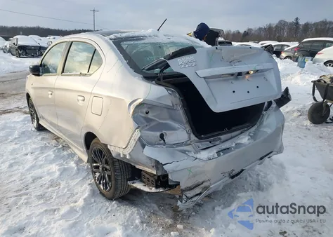 2024 Mitsubishi Mirage G4 Black Edition/Es/Le from USA, damaged, VIN ML32FUFJ0RHF20265